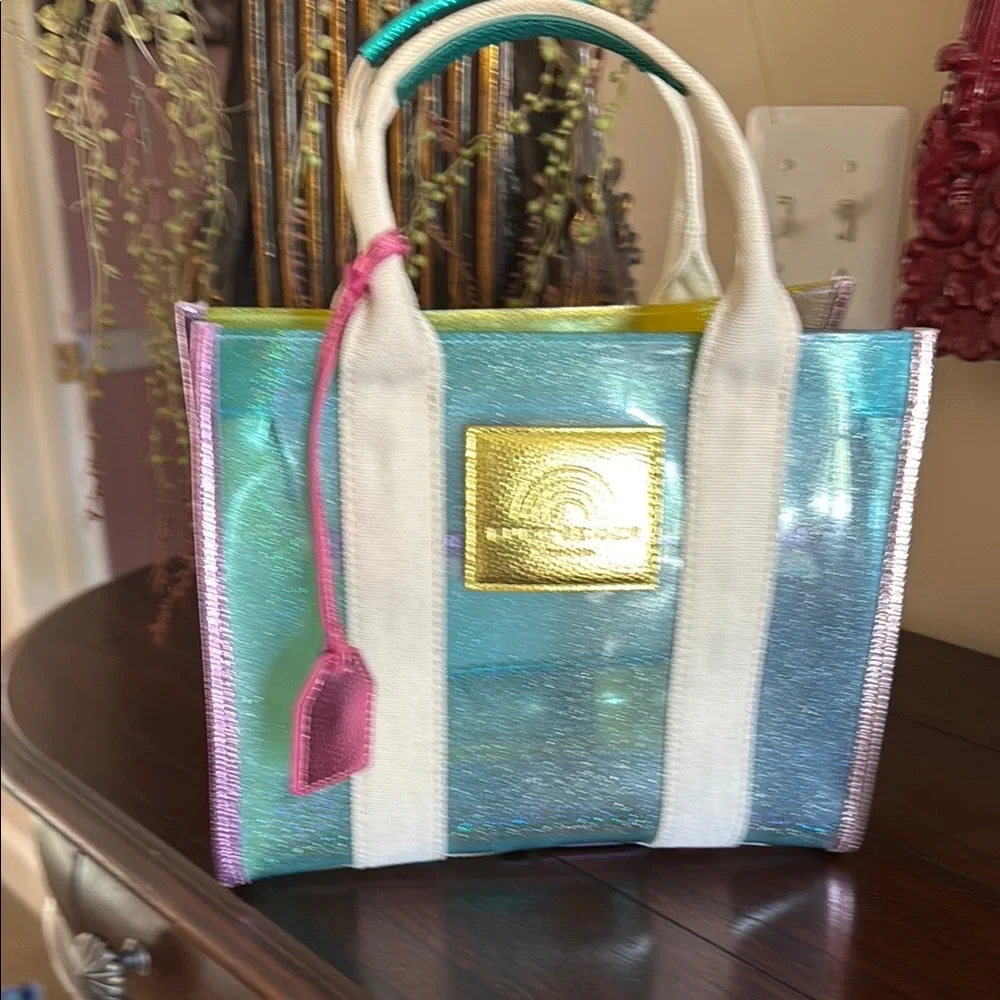 Kurt Geiger small southbank tote vinyl small - Picture 1 of 4